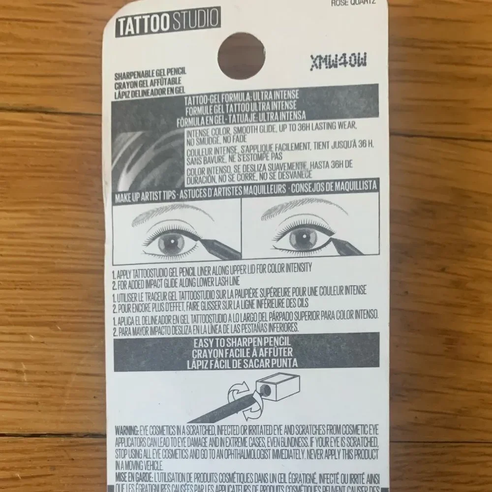 Maybelline Gel Liner Rose Quartz Tattoo Studio